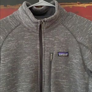 Men’s Patagonia better sweater Zip Up Dark grey